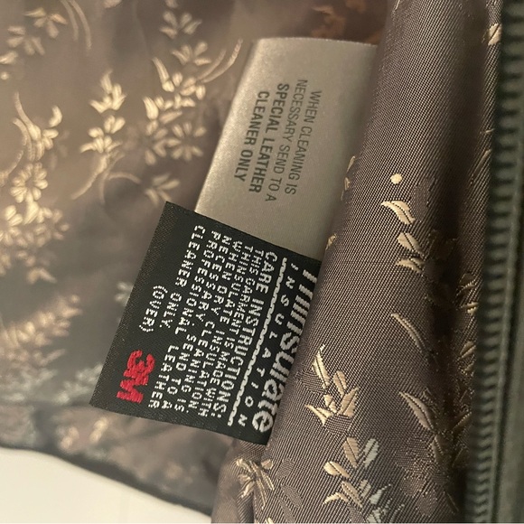 Wilsons Leather Jacket with Thinsulate Shell Women’s Medium - Picture 9 of 12